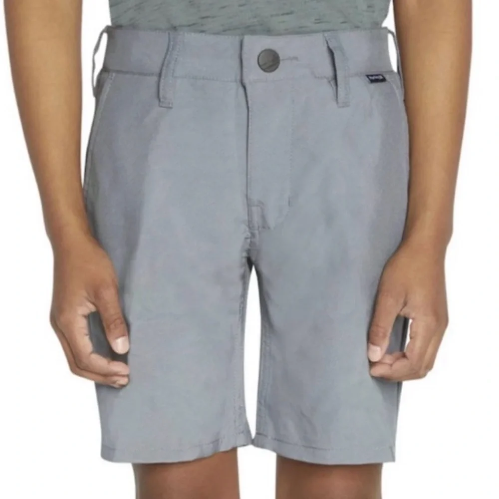 BUNDLE boys shorts Hurley Bixby Nomad Class Club YXL Uniform Khaki navy 16 Chino